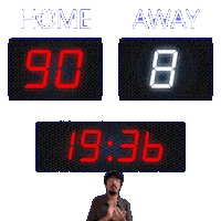 8 Away Sticker