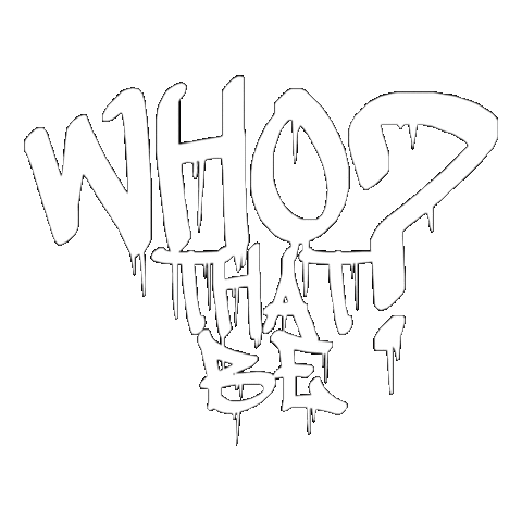 Whothatbe Sticker by adrianlouis