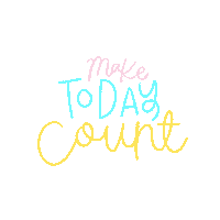 Leiraletters lettering calligraphy inspirational jiggly Sticker