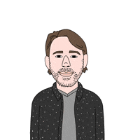 simon gibson portrait GIF by CsaK