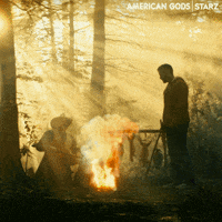 Season 3 Fire GIF by American Gods