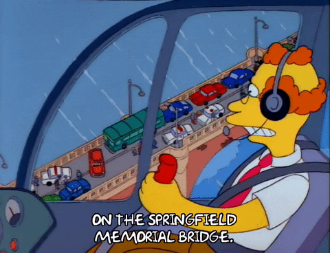 Season 3 Bridge GIF by The Simpsons