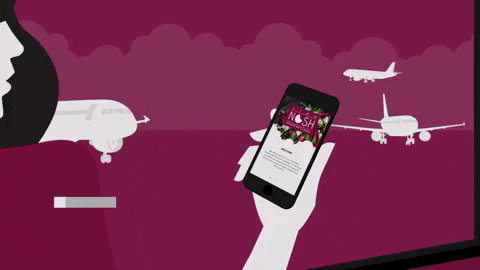 sandra_nibble giphygifmaker motiongraphic animationstudio nibblevideo GIF