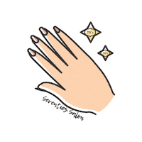 seventiessalon nails 70s polish nail polish Sticker