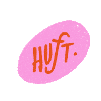 Pink Sigh Sticker