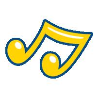 Nota Musical Corchea Sticker by TOY CANTANDO