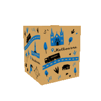 Moving Box Removalist Sticker by Holloway Removals and Storage