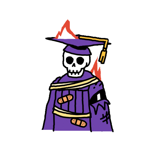 School Graduating Sticker by HeyTVM