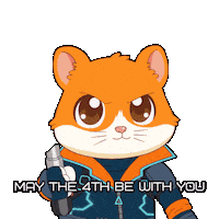 Star Wars Hamster Sticker by Hamieverse