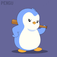 Angry Fight GIF by Pudgy Penguins