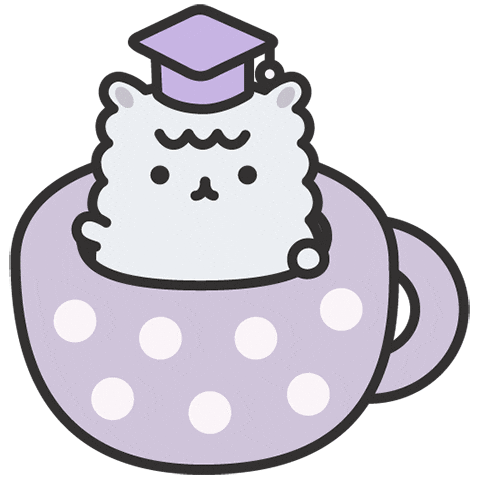 Coffee Waving Sticker