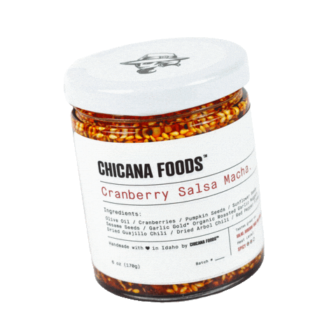 chicanafoods salsa macha chilioil salsamacha Sticker