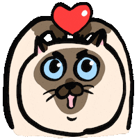 I Love You Heart Sticker by ehcat