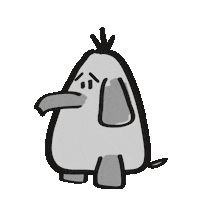 Fun Crying Sticker by Ellie the Ellie