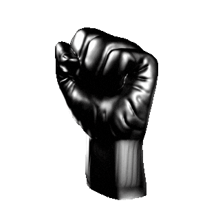 3D Fist Sticker by Albino Hector