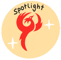 PhoenixLeadershipProject blue red black light Sticker