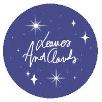 Logo Stars Sticker by Leaves and Clouds