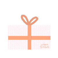 Christmas Birthday Sticker by Leaves and Clouds