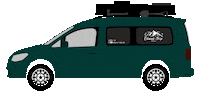 Camper Caddy Sticker by CHAOS-TRIP