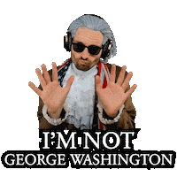 Not Me Statesman Sticker