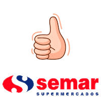 Hand Semar Sticker by SemarSupermercados