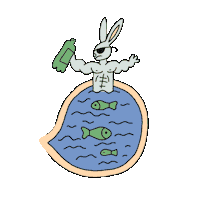 rabbit 2x2tv Sticker by TV channel 2x2