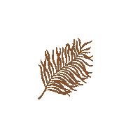 Flower Leaf Sticker