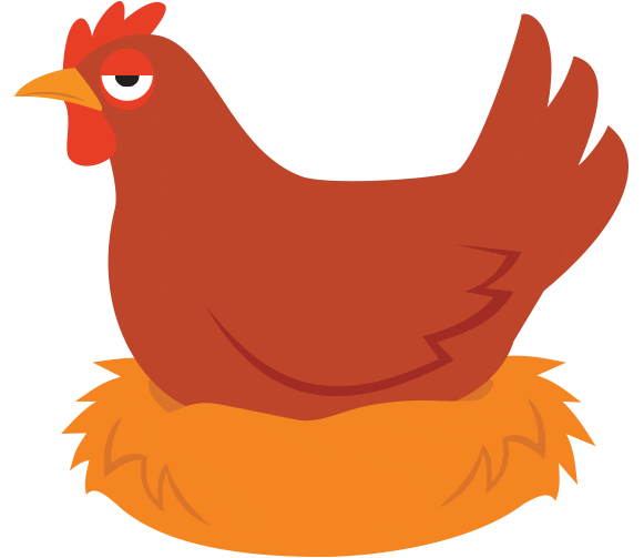 Chicken Quarantine Sticker by aaron frey