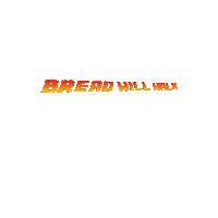 Bread Will Walk Sticker by Alex Boya