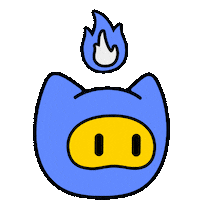 Fire Flames Sticker by Pizza Ninjas