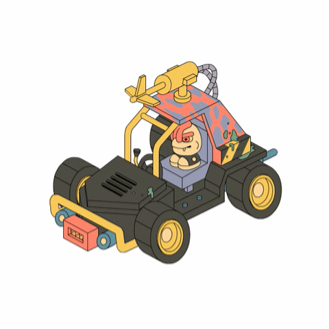 buggy little guy your buddy what up it me doogie need for speed GIF by Alex Schubert