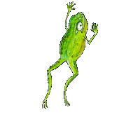 Childrens Book Jump Sticker by The Twiolins