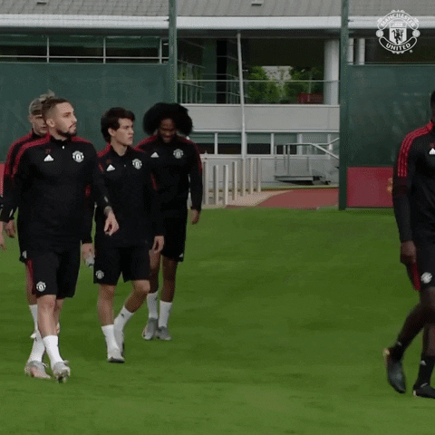 Happy Football GIF by Manchester United