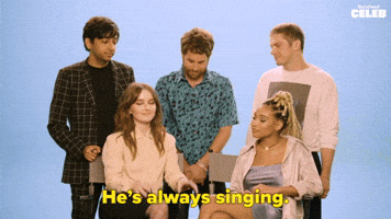 He's Always Singing