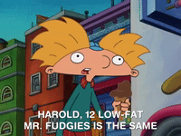 hey arnold nicksplat GIF
