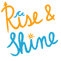 Good Morning Shine Sticker