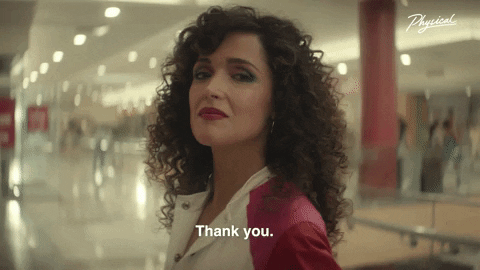 Rose Byrne Thank You GIF by Apple TV+
