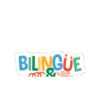 Kids Bilingue Sticker by Holy Brand Studio