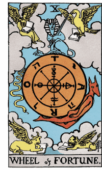 Wheel Of Fortune Major Arcana GIF by Luna y el Tarot