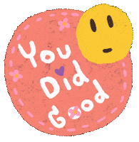 Doodle Smile Sticker