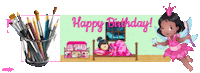 Happy Birthday Sticker