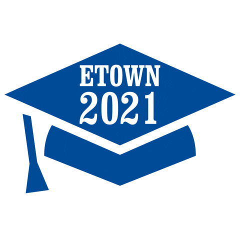 Etown Sticker by Elizabethtown College