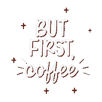 Good Morning Coffee Sticker