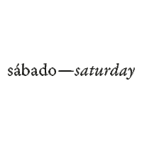 Friday Monday Sticker by Mapa Tipografico