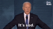 Sad Joe Biden GIF by PBS News