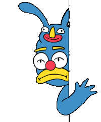 Glasses Spying Sticker by Nick Ybarra