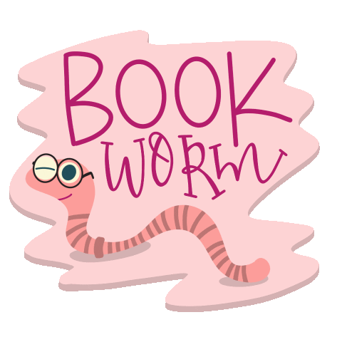 Bookworm Read Sticker