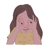 Micadoppelganger child nina doppelganger dopp Sticker