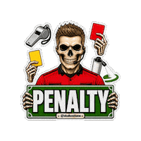 Soccer Halloween Sticker