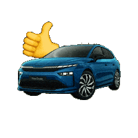 Car Driving Sticker by Škoda Global
